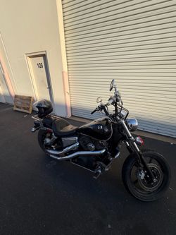 Black Cruiser Motorcycle