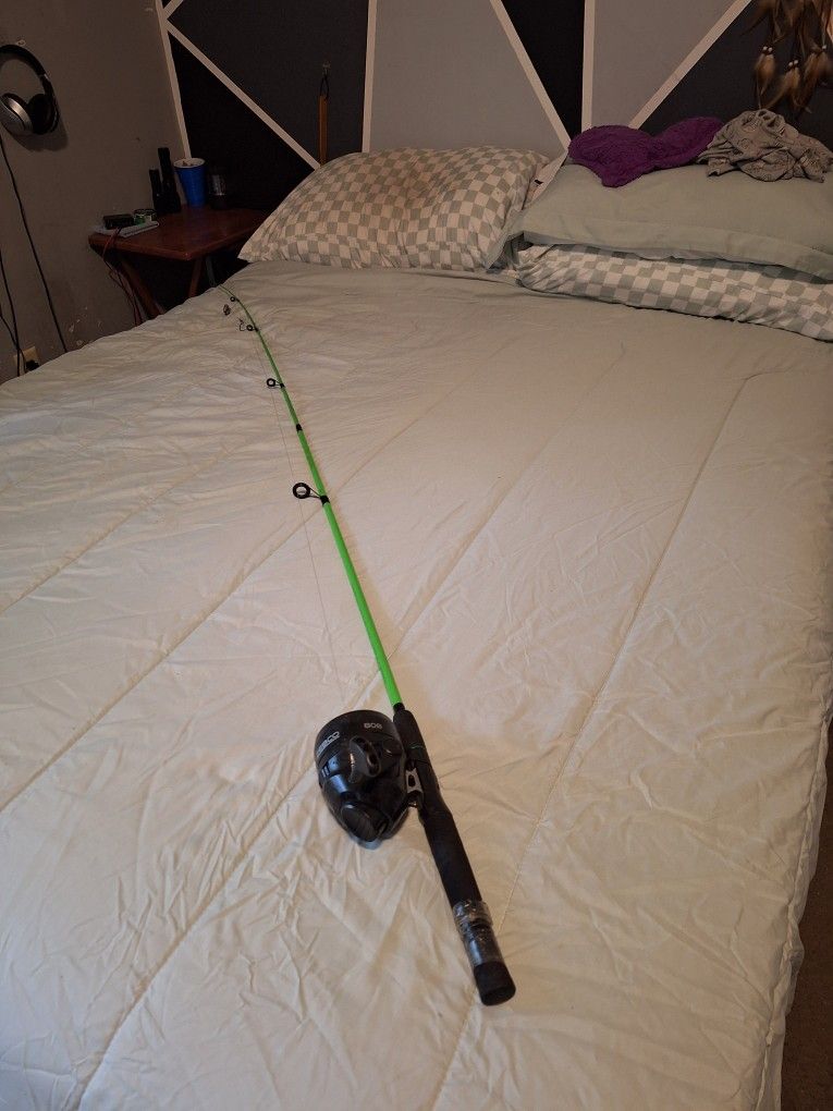 Zebco Fishing Rod And Reel
