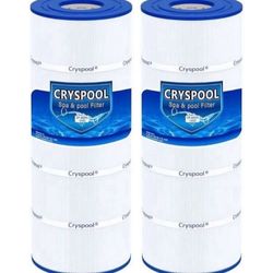 2  New  Cryspool® 08055 Filter Compatible with C1200 CX1200RE Clearwater II 125 PA120 C-8412 FC-1293 N 120 Sq. Ft Pool Filter Cartridge 2 Pack $20