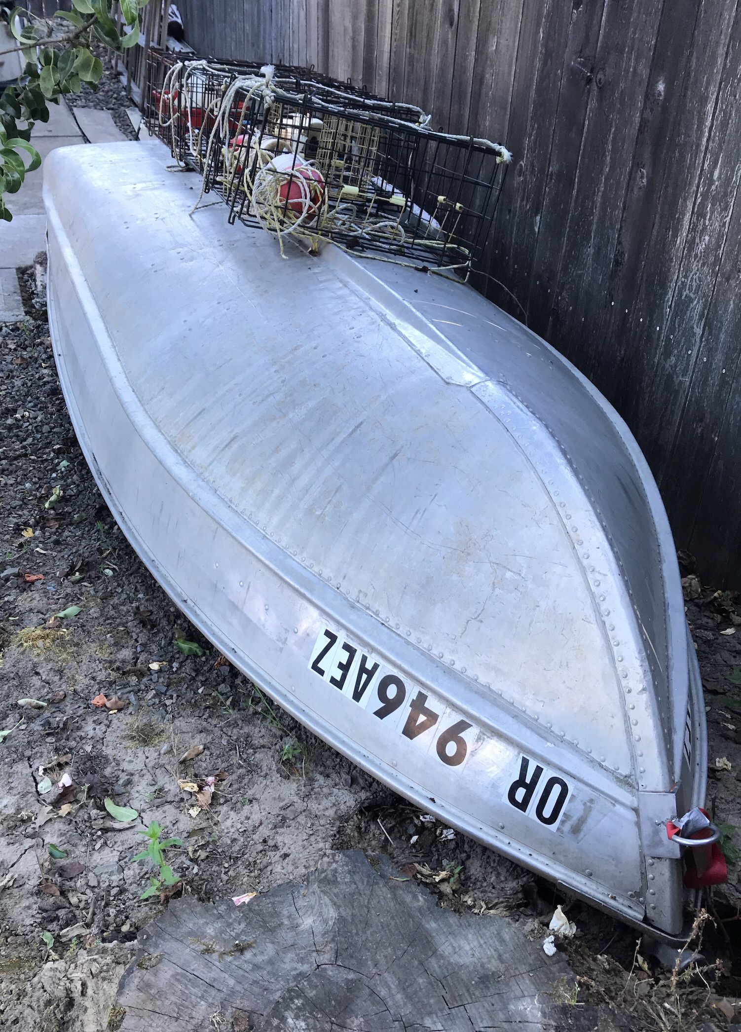 12” Aluminum Boat & 5hp Honda