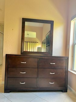 Walter of Wabash Dresser w/ Mirror
