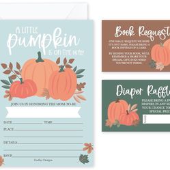 Fall Baby shower Invitations #15
