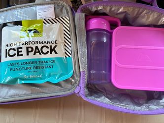 Arctic Zone Kids Lunch Box Set Purple
