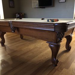 7 Foot Slate Pool Table Free Delivery And Installation 