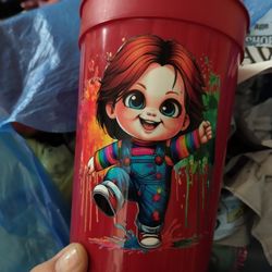 Chucky Customized Cup