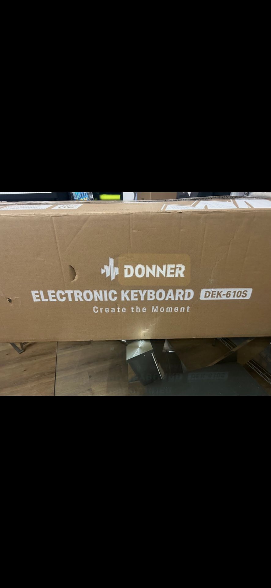DONNER ELECTRÓNIC KEYBOARD PIANO - Model DEk- 610S - $400
