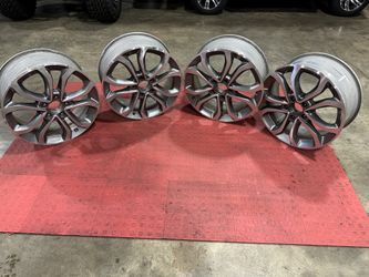 4 Used OEM MB C300 Alloy Wheels 17x7