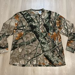 Vintage Outfitters Ridge Camo Hunting Fusion 3.0 Camouflage Sweatshirt  Mens XL