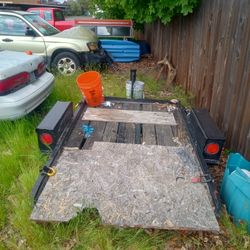 Trailer With Tilt 