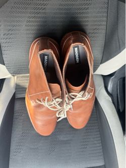 Madden Men’s Brown Chukka Ankle Boots Size 12 Casual Lace Up Dress Shoes