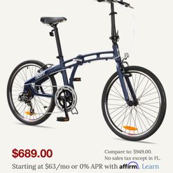 Folding Bike (like New)