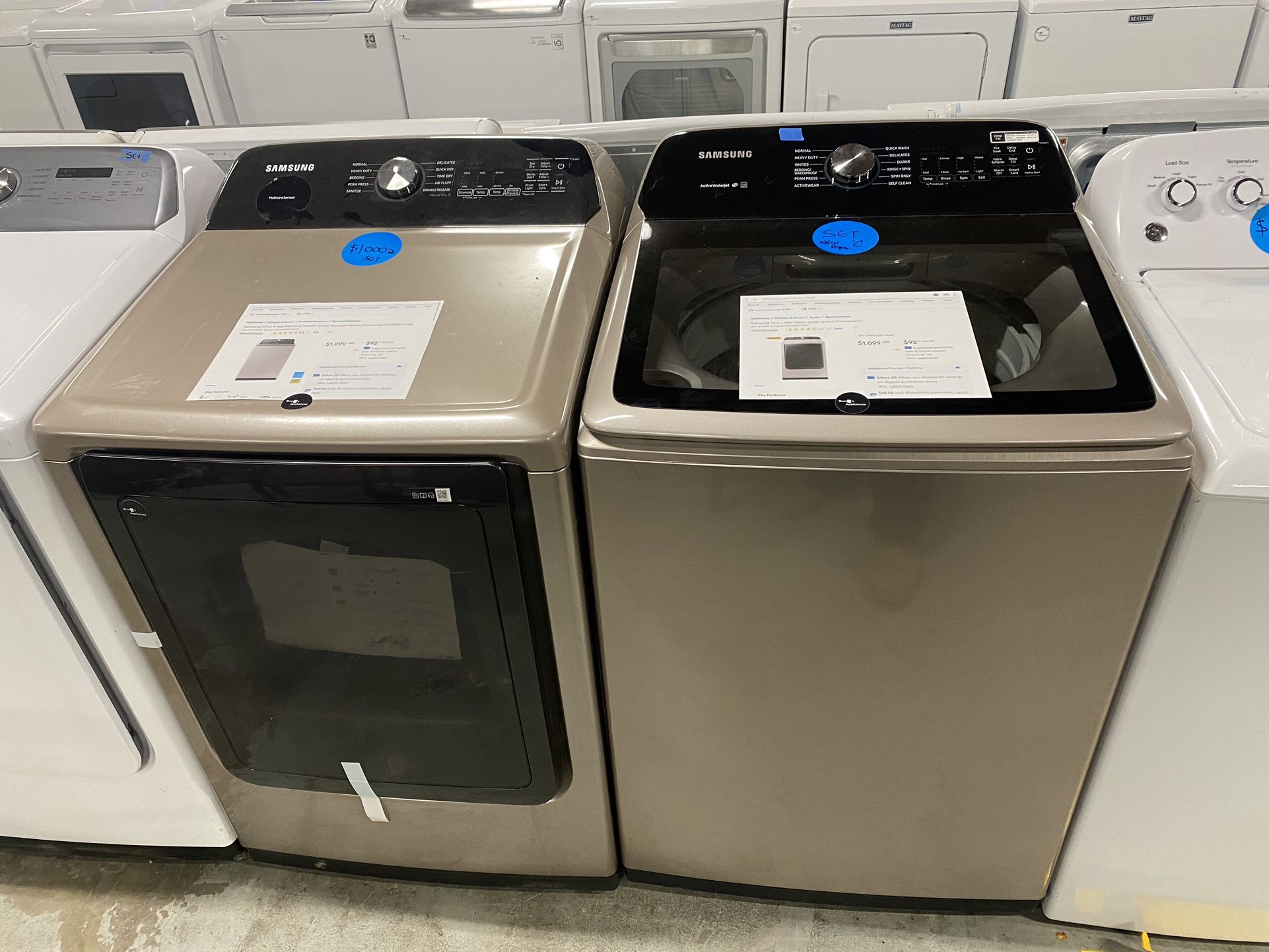 Washer And Dryer Set