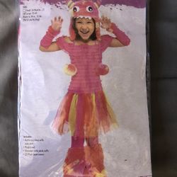 Pink Monster Halloween Costume - Toddler 3T-4T