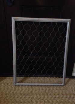 Chicken wire frame