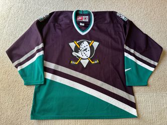 Vintage Nike Anaheim Mighty Ducks Made in Canada Jersey XXL