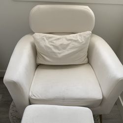 Armchair with Ottoman