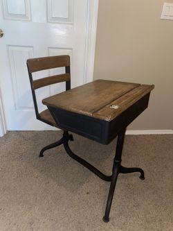 Vintage School Desk