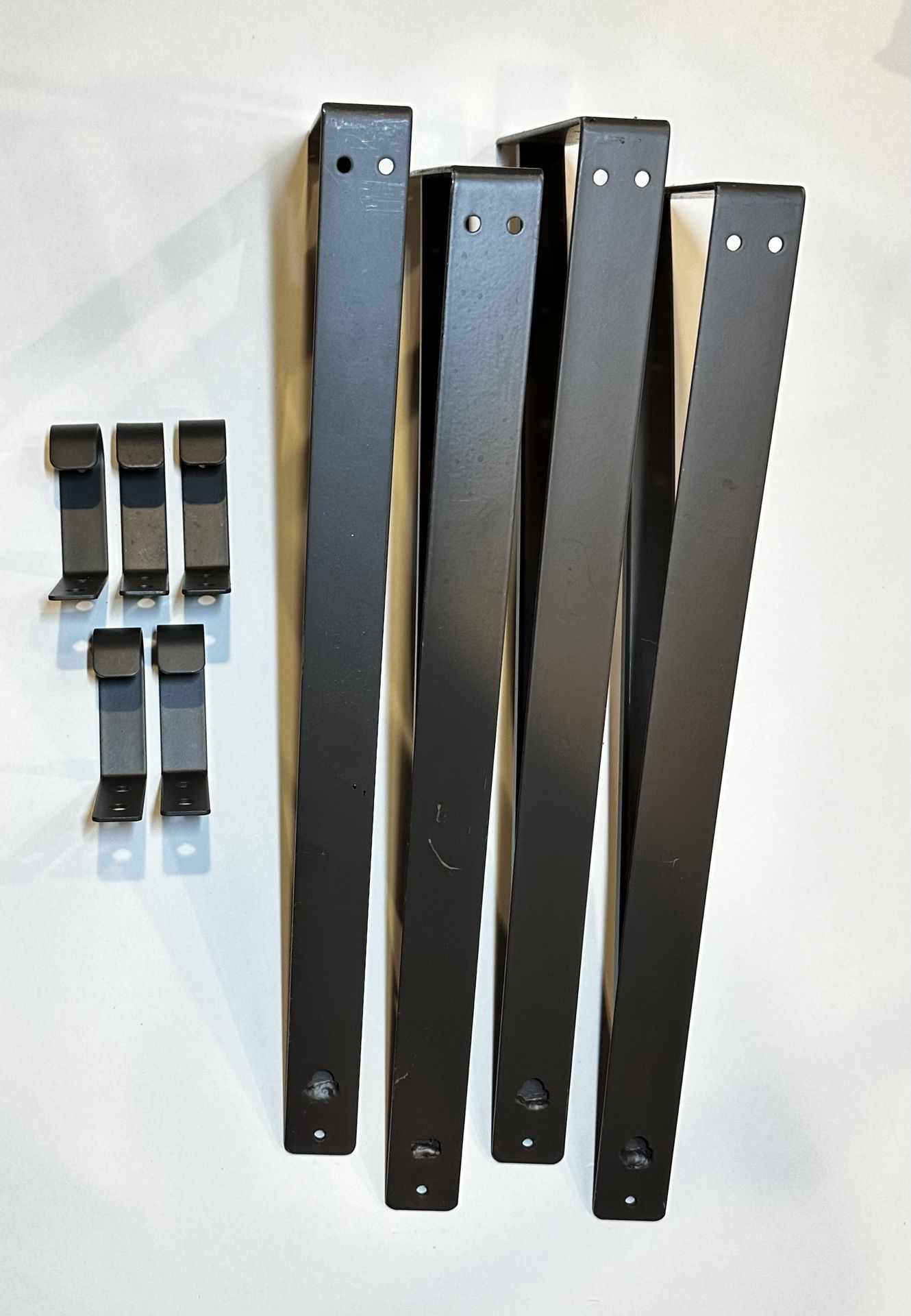 16”x8” Shelving Brackets w/ Rod Hangers