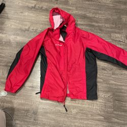 Columbia Mens Large Rain Jacket 