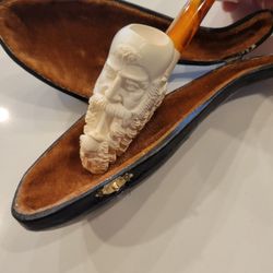 Vintage Meerschaum Tobacco Pipe