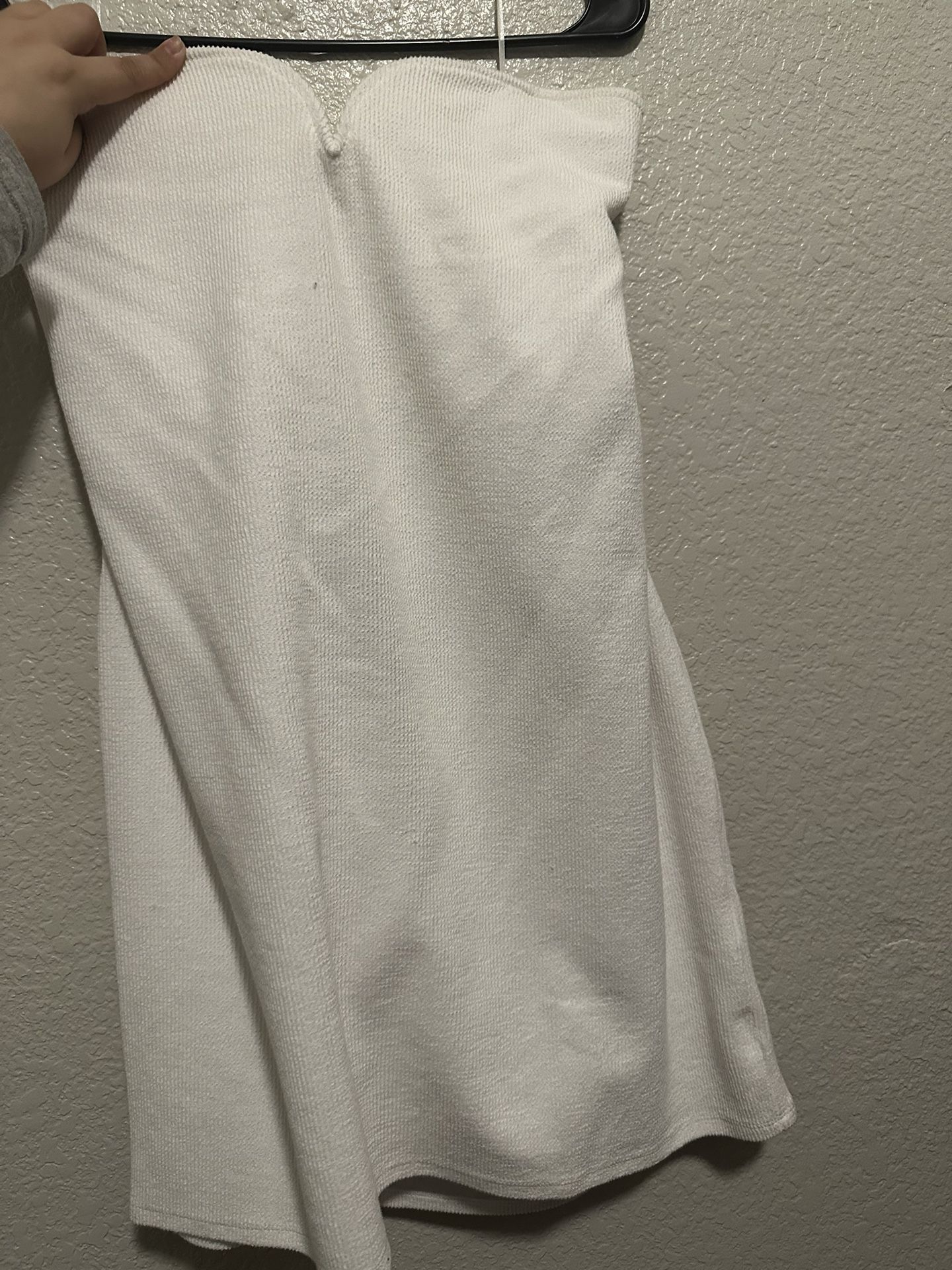 H&M White dress towel like 