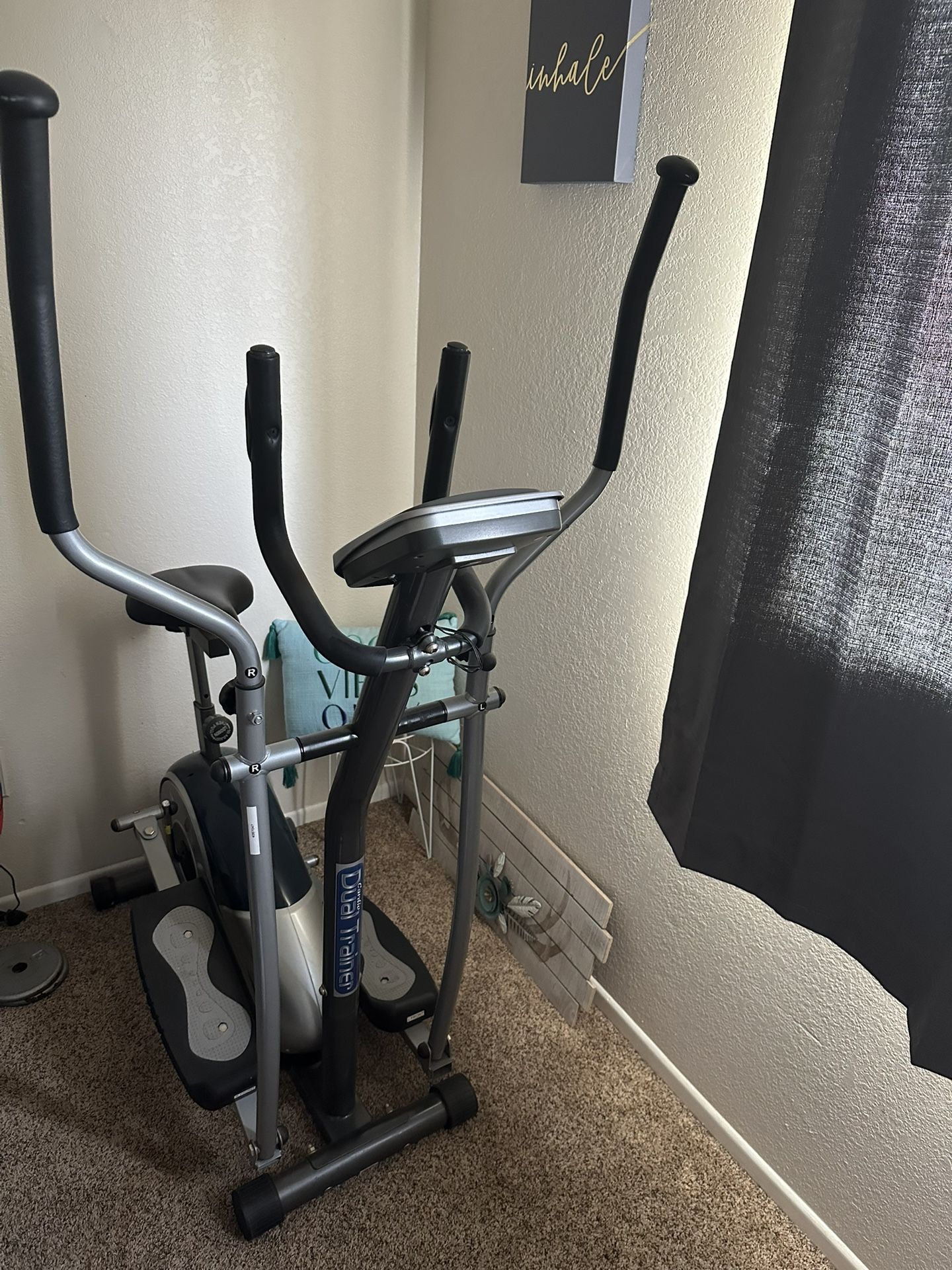 Cardio Dual Elliptical Body Champ 2-in-1 Cardio Trainer Academy