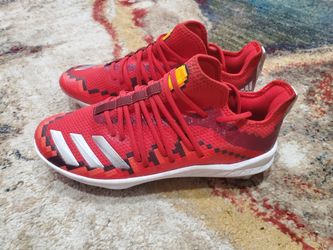 Ladies Adidas Football Baseball Softball Cleats Red White Shoes Size 9 for  Sale in North Highlands, CA - OfferUp