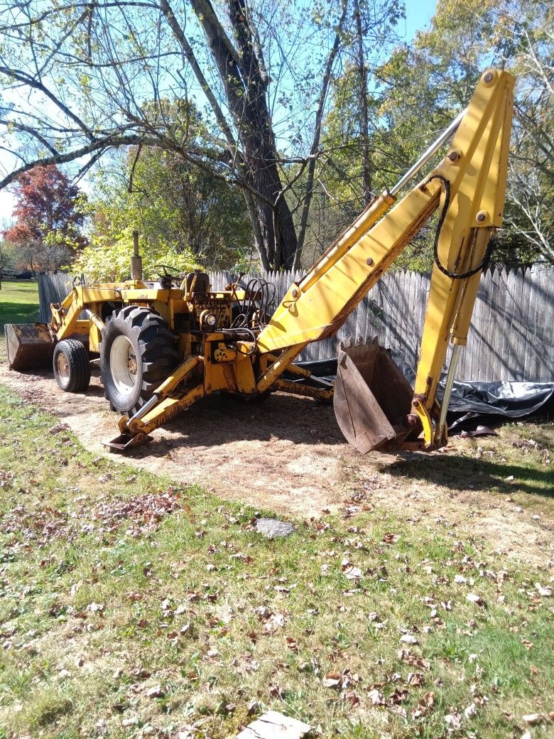 Backhoe And Loader 