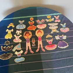 Magnetic Dress up Ballerina Dolls Toys
