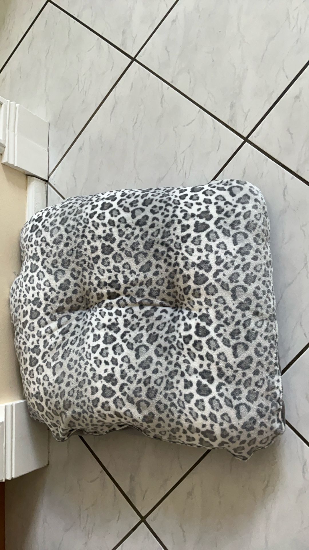 Dog Bed New Large 30x28 Inches Plush And Fleece Handmade 2 Available