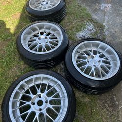 17 Inch Rims 4 Lug With Tires