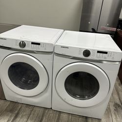Samsung Washer And Dryer Set Electric Scratch And Dent 