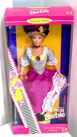 French Barbie Doll-Dolls of the World 2nd Collectors Edition-(New in Box) Vintage-1996!