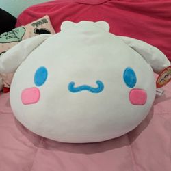 18" large cinnamoroll sanrio dumpling plush