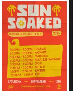 Sunsoaked 1 GA festival