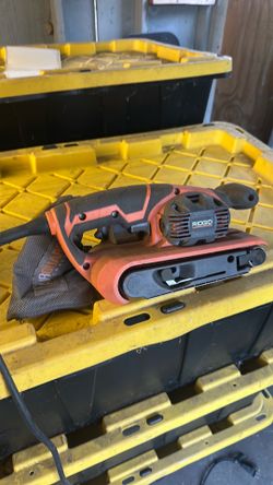 Ridgid belt sander