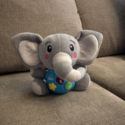 Plush Elephant Infant Musical Toy