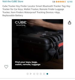 Cube GPS tracker For Dogs Kids Or Luggage Etc BRAND NEW