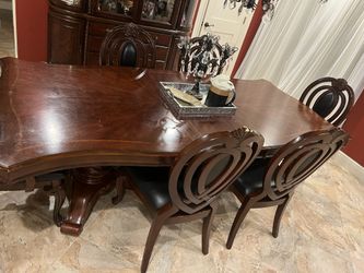 Dinning Room Table Wood/6chairs