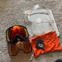 New SPY snow goggles 