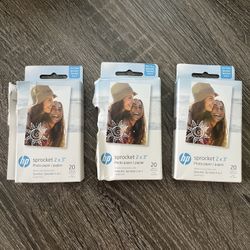 HP Sprocket Photo Paper 2x3