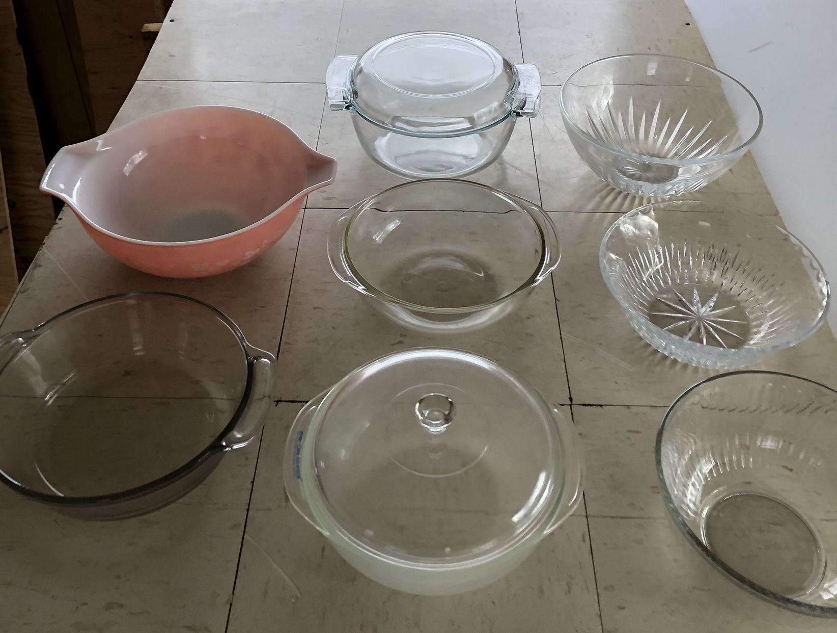 8 MIXING BOWLS