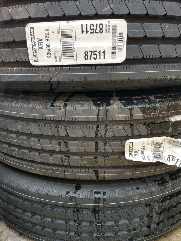 Michelin 235/80R22.5 new tires for Sale in Oak Lawn, IL OfferUp