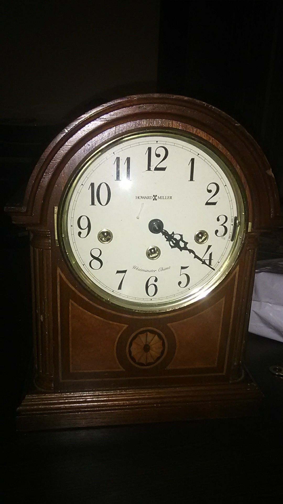 Howard Miller Mantel Clock Antique