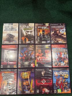 Sony PlayStation 2 PS2 Game Lot: MARVEL STREET2 CALL OF DUTY SPLINTER CELL(POST NINTENDO ERA)