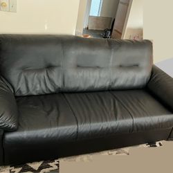 Black sofa