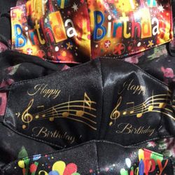 Happy Birthday Facemasks 