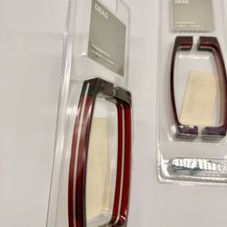 NEW 5 1/16-Inch IKEA Drag DARK RED COLOR Cabinet Pull Handles - 2 Packs (4 Handles Total)