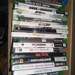 Box Of Video Games