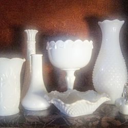 Vintage Milk Glass